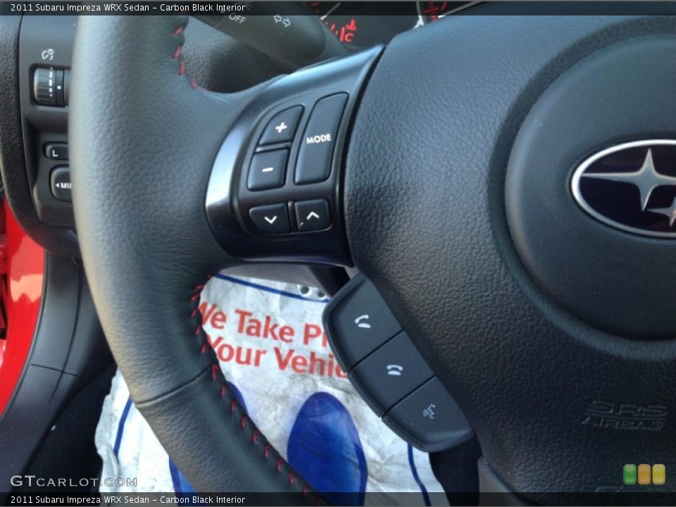 Carbon Black Interior Controls for the 2011 Subaru Impreza WRX Sedan #80277242