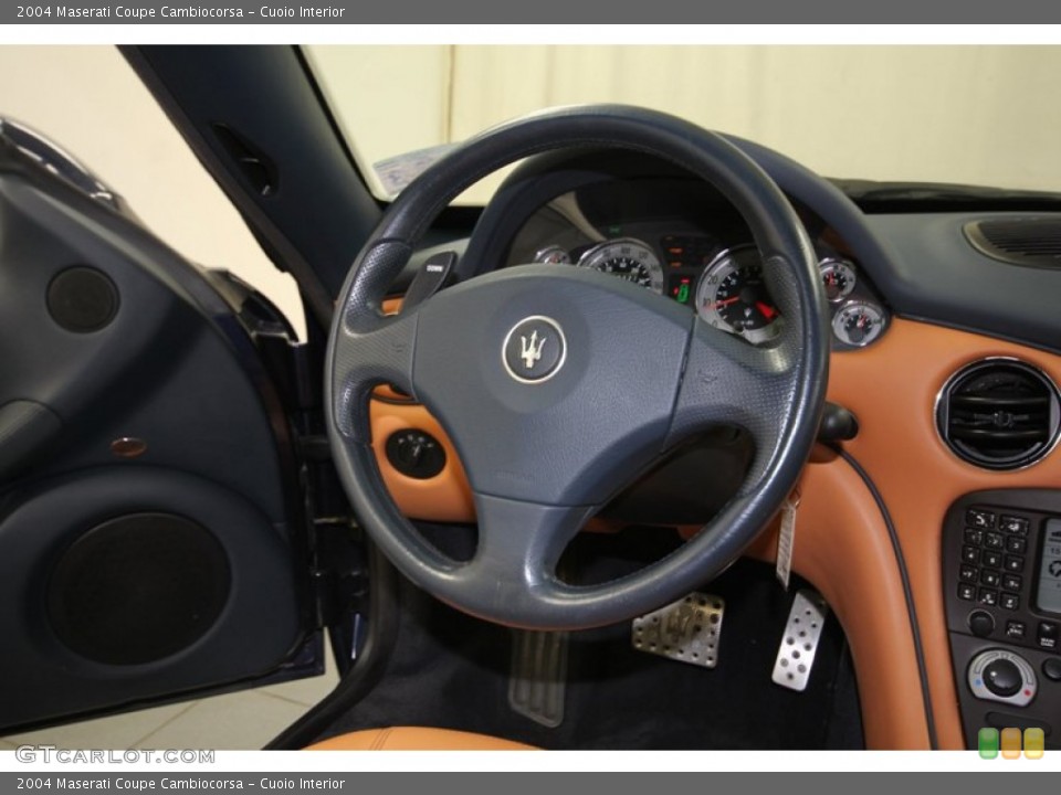 Cuoio Interior Steering Wheel for the 2004 Maserati Coupe Cambiocorsa #80278502