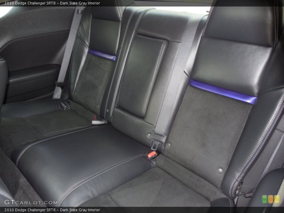 Dark Slate Gray Interior Rear Seat for the 2010 Dodge Challenger SRT8 #80280893