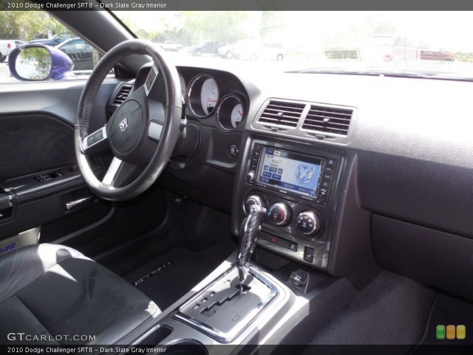 Dark Slate Gray Interior Dashboard for the 2010 Dodge Challenger SRT8 #80280982