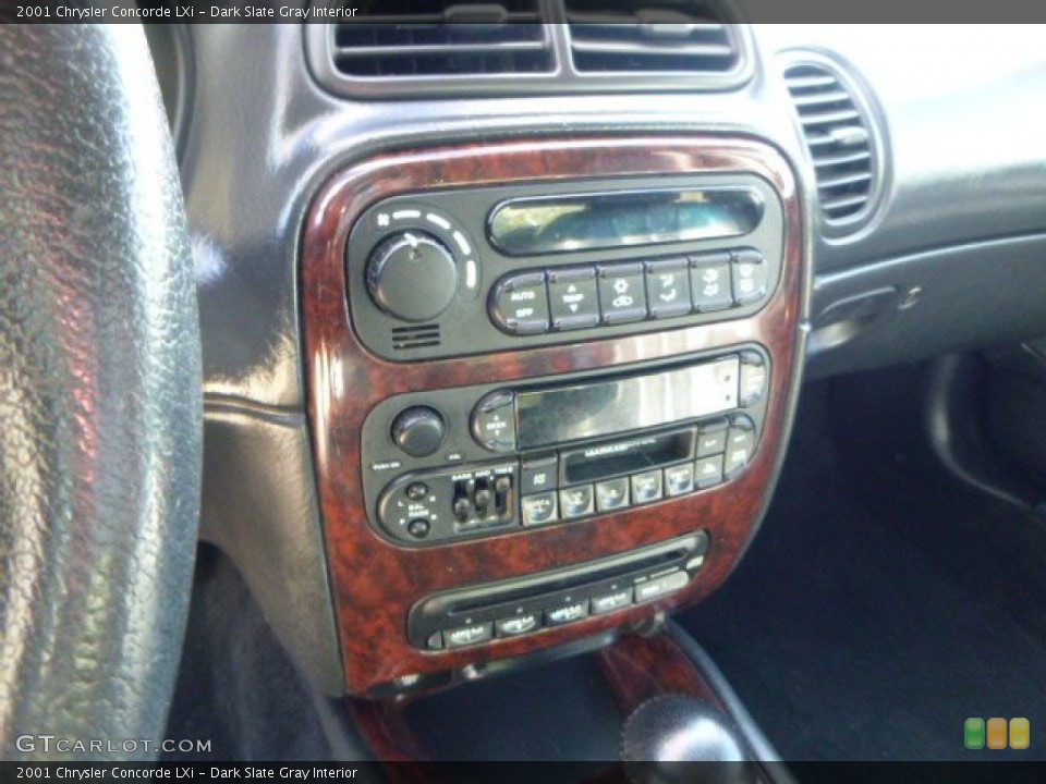 Dark Slate Gray Interior Controls for the 2001 Chrysler Concorde LXi #80281439
