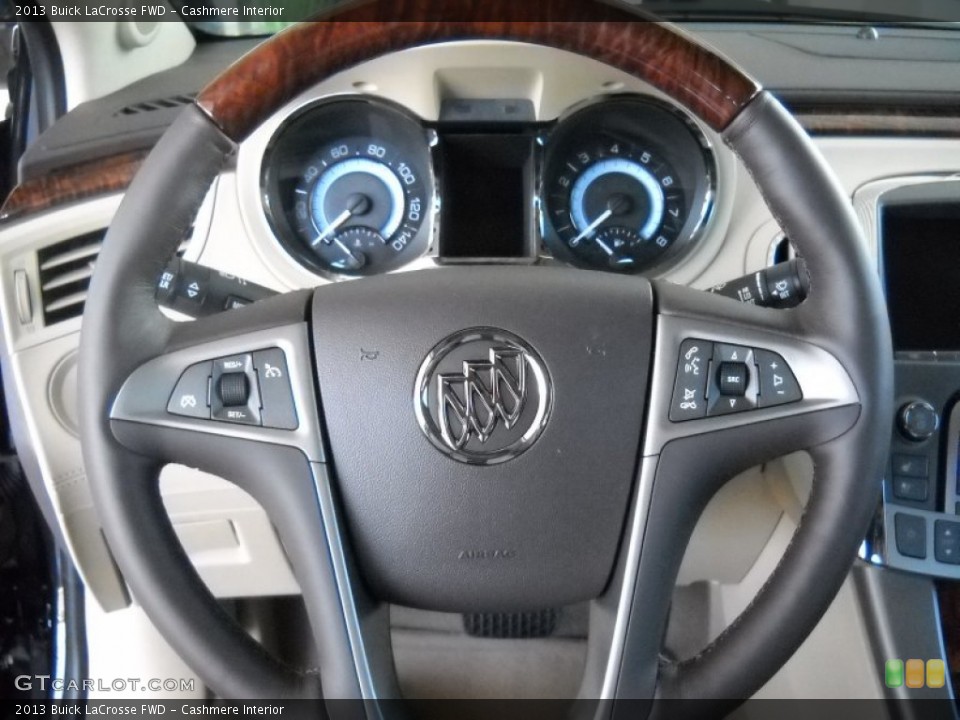 Cashmere Interior Steering Wheel for the 2013 Buick LaCrosse FWD #80282368