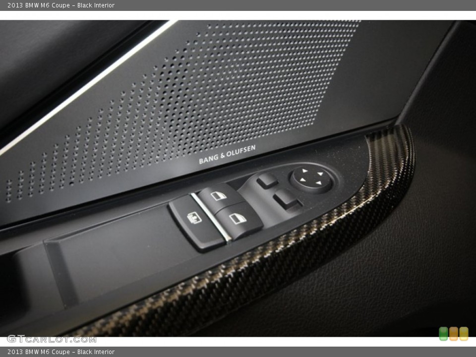 Black Interior Controls for the 2013 BMW M6 Coupe #80283833