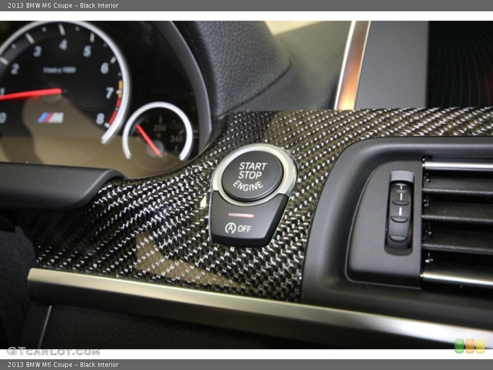 Black Interior Controls for the 2013 BMW M6 Coupe #80283866