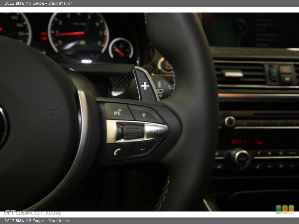 Black Interior Controls for the 2013 BMW M6 Coupe #80283869