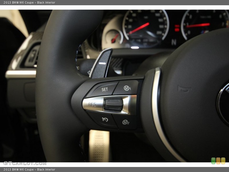 Black Interior Controls for the 2013 BMW M6 Coupe #80283872