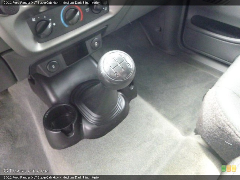 Medium Dark Flint Interior Transmission for the 2011 Ford Ranger XLT SuperCab 4x4 #80287830