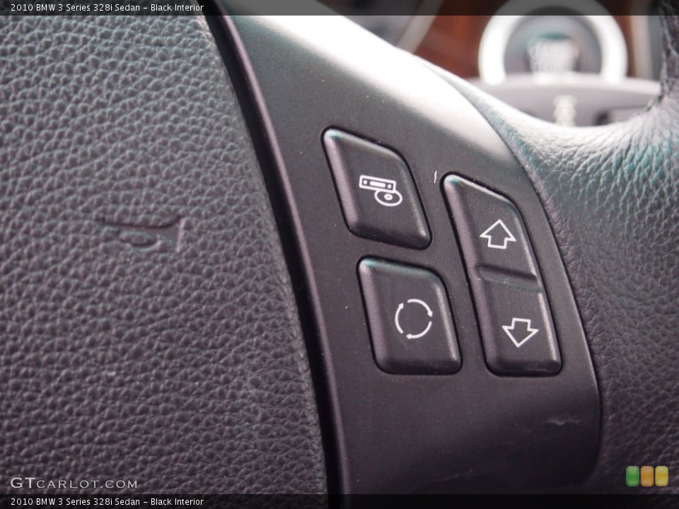Black Interior Controls for the 2010 BMW 3 Series 328i Sedan #80293328