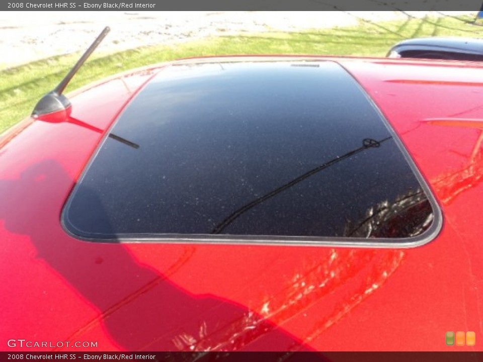 Ebony Black/Red Interior Sunroof for the 2008 Chevrolet HHR SS #80296370