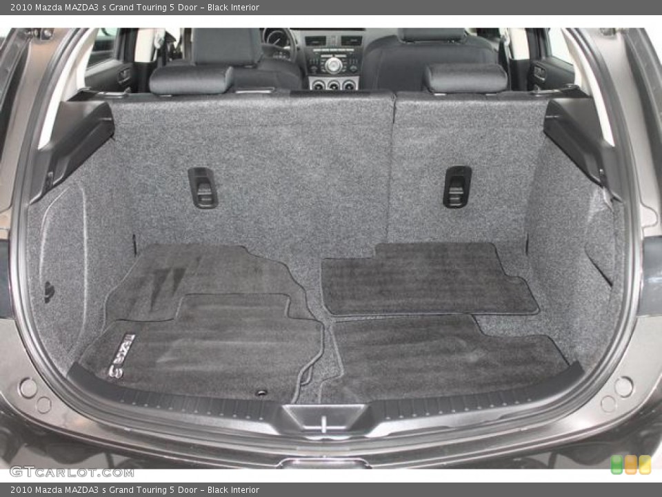 Black Interior Trunk for the 2010 Mazda MAZDA3 s Grand Touring 5 Door #80297137