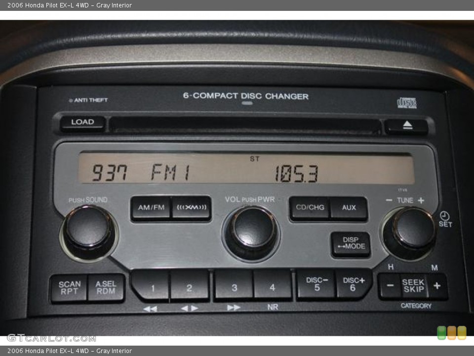 Gray Interior Controls for the 2006 Honda Pilot EX-L 4WD #80297861