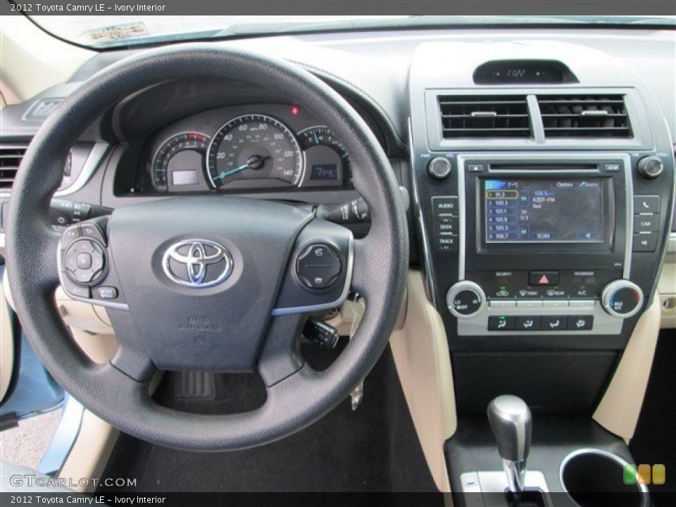 Ivory Interior Dashboard for the 2012 Toyota Camry LE #80299010