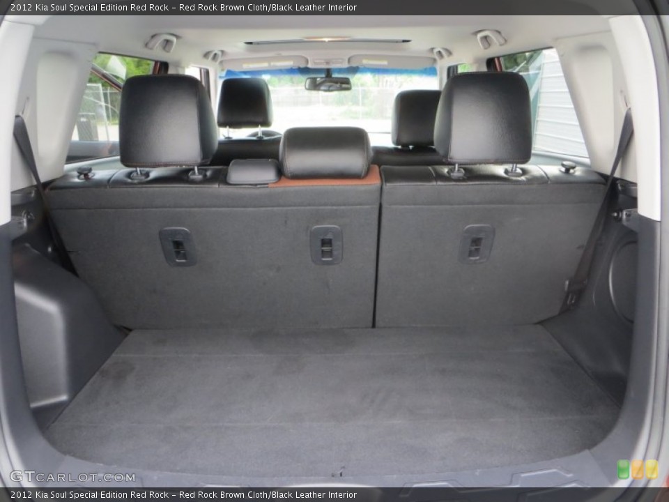 Red Rock Brown Cloth/Black Leather Interior Trunk for the 2012 Kia Soul Special Edition Red Rock #80299229