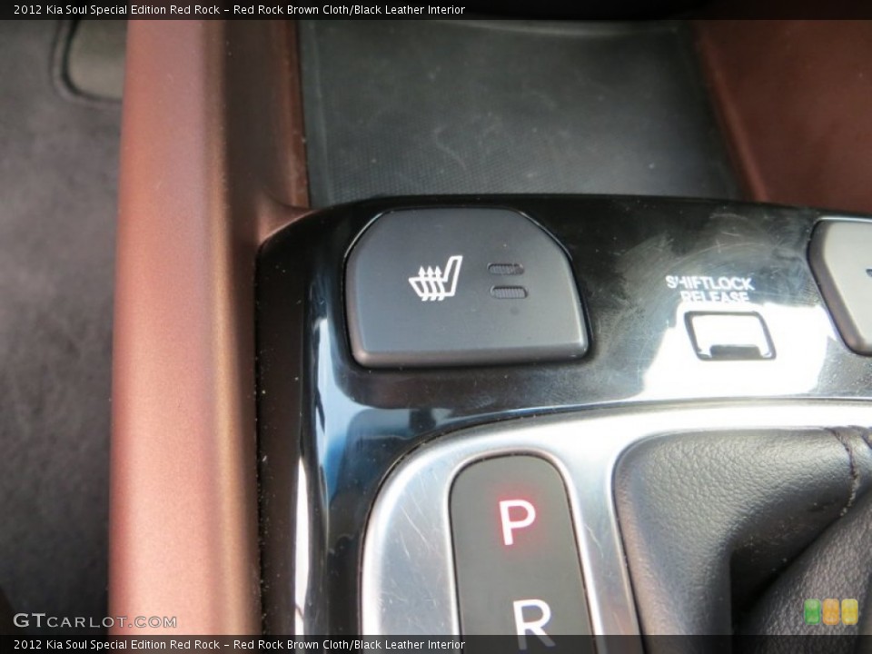Red Rock Brown Cloth/Black Leather Interior Controls for the 2012 Kia Soul Special Edition Red Rock #80299472