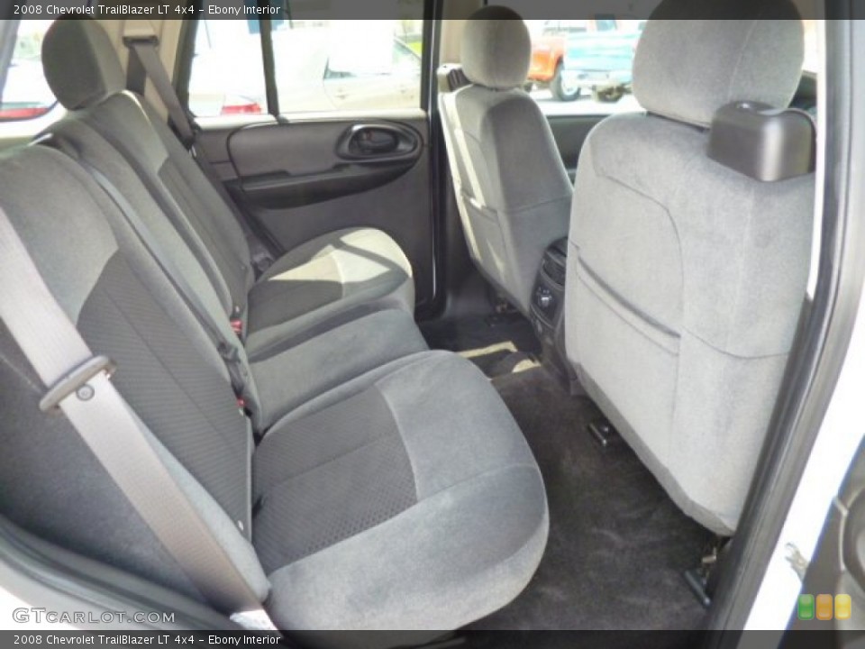 Ebony Interior Rear Seat for the 2008 Chevrolet TrailBlazer LT 4x4 #80299532