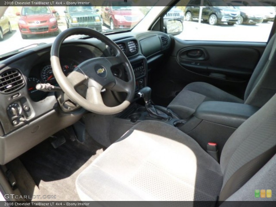 Ebony Interior Prime Interior for the 2008 Chevrolet TrailBlazer LT 4x4 #80299610
