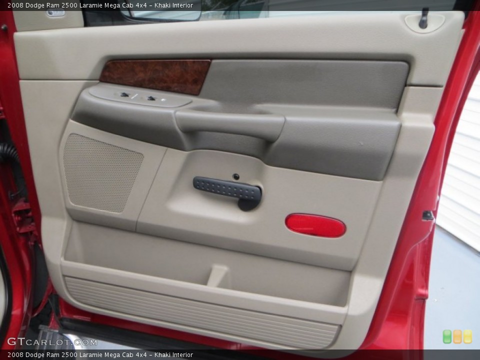 Khaki Interior Door Panel for the 2008 Dodge Ram 2500 Laramie Mega Cab 4x4 #80300849