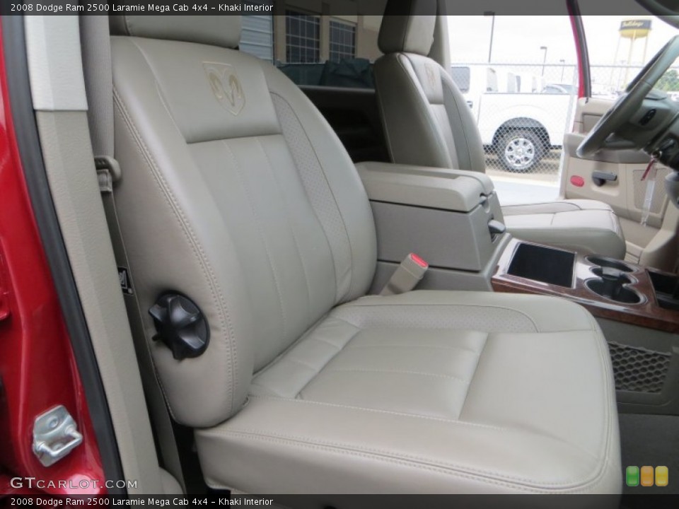 Khaki Interior Front Seat for the 2008 Dodge Ram 2500 Laramie Mega Cab 4x4 #80300881