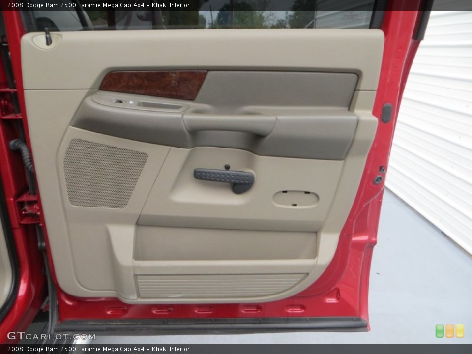 Khaki Interior Door Panel for the 2008 Dodge Ram 2500 Laramie Mega Cab 4x4 #80300897