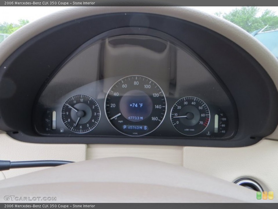 Stone Interior Gauges for the 2006 Mercedes-Benz CLK 350 Coupe #80302040