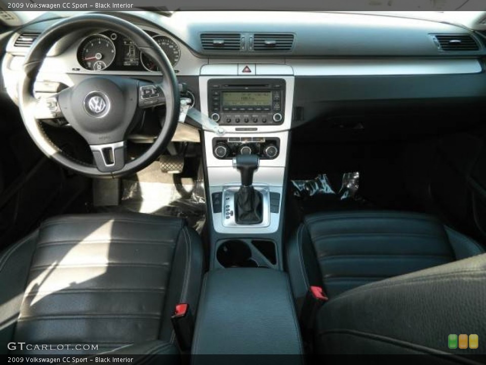 Black Interior Dashboard for the 2009 Volkswagen CC Sport #80306513