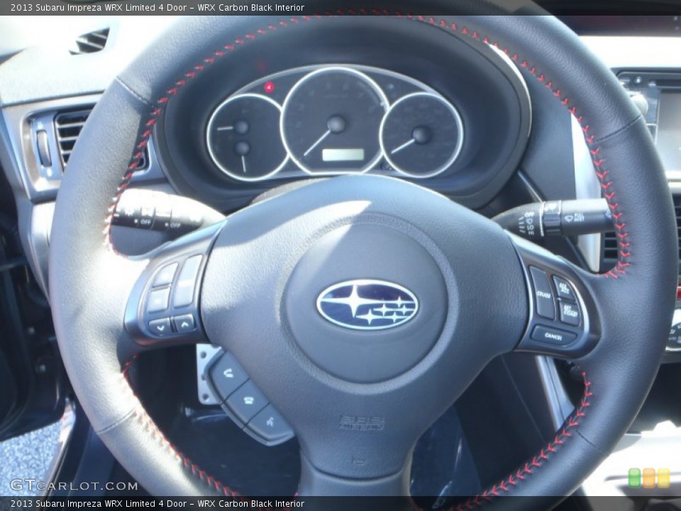 WRX Carbon Black Interior Steering Wheel for the 2013 Subaru Impreza WRX Limited 4 Door #80306900