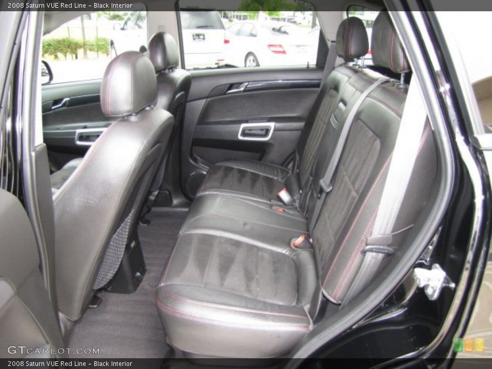 Black Interior Rear Seat for the 2008 Saturn VUE Red Line #80308055