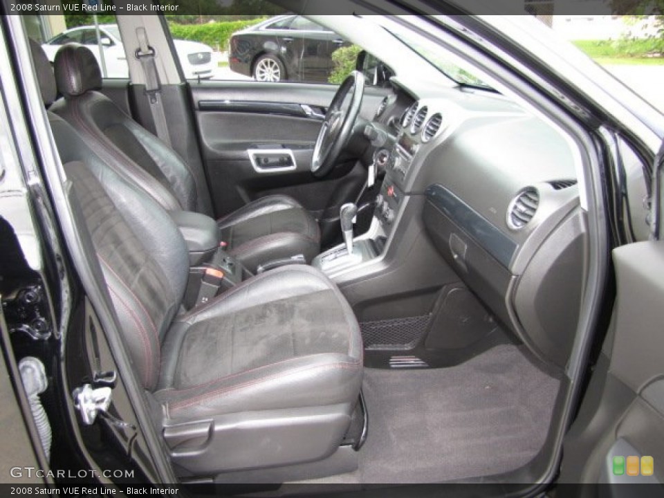 Black Interior Photo for the 2008 Saturn VUE Red Line #80308412