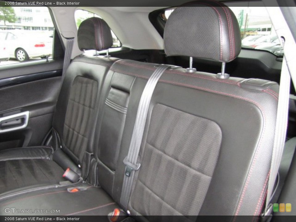 Black Interior Rear Seat for the 2008 Saturn VUE Red Line #80308522