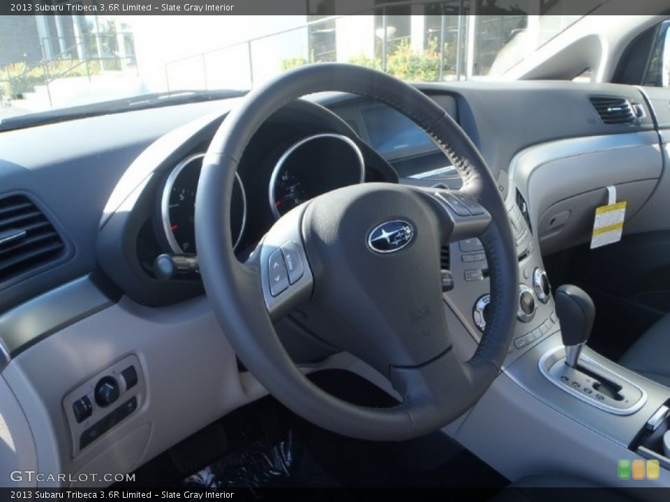 Slate Gray Interior Steering Wheel for the 2013 Subaru Tribeca 3.6R Limited #80309684