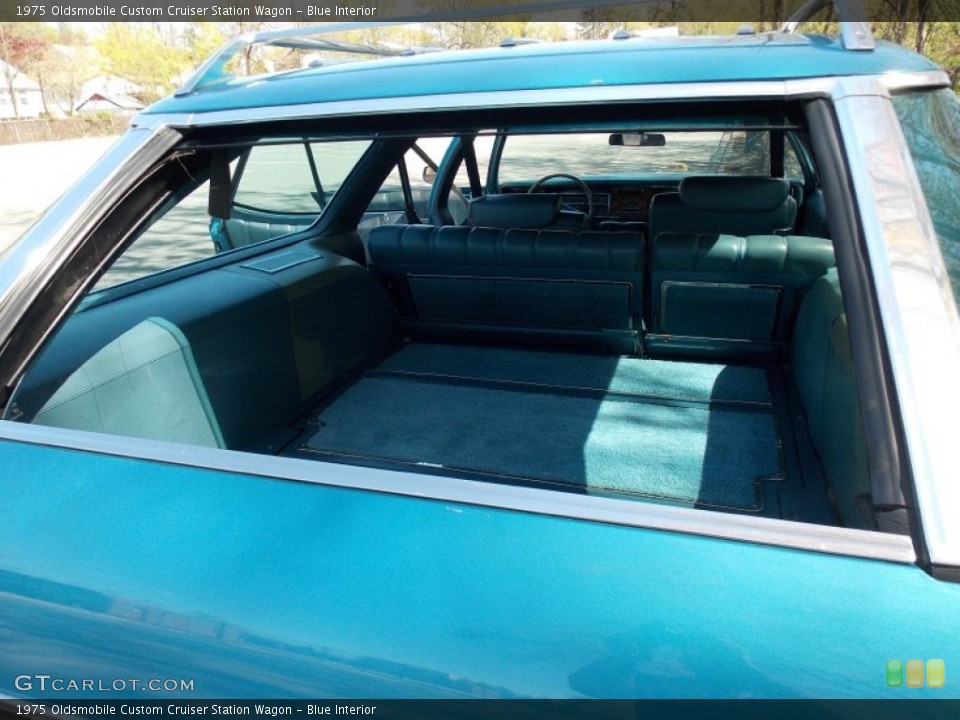 Blue Interior Trunk for the 1975 Oldsmobile Custom Cruiser Station Wagon #80309868