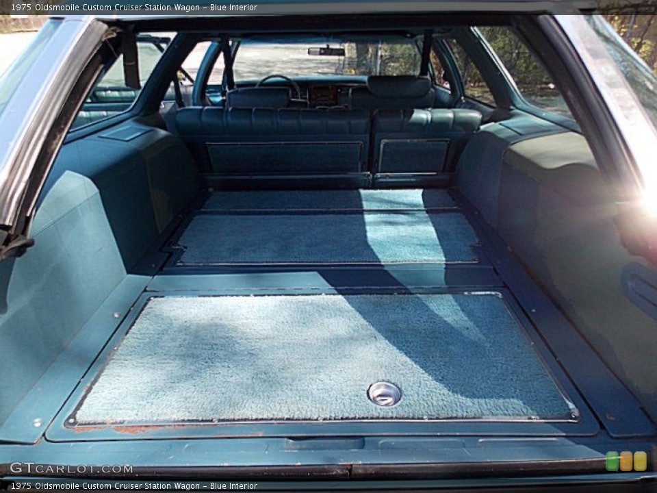Blue Interior Trunk for the 1975 Oldsmobile Custom Cruiser Station Wagon #80309954