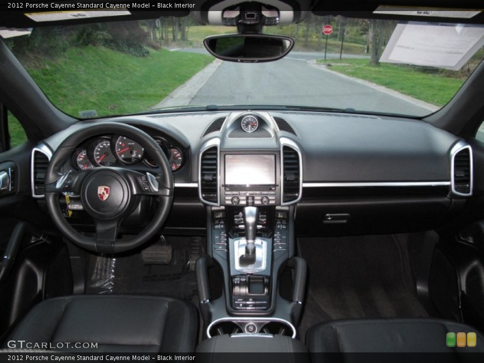 Black Interior Dashboard for the 2012 Porsche Cayenne  #80310119