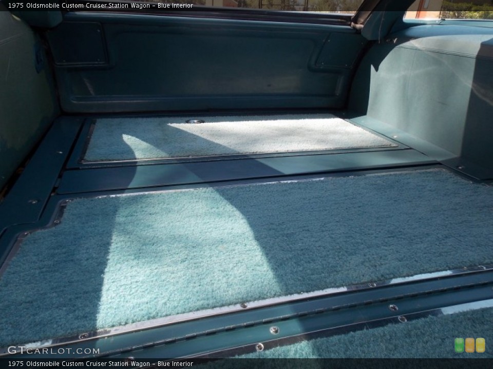 Blue Interior Trunk for the 1975 Oldsmobile Custom Cruiser Station Wagon #80310122