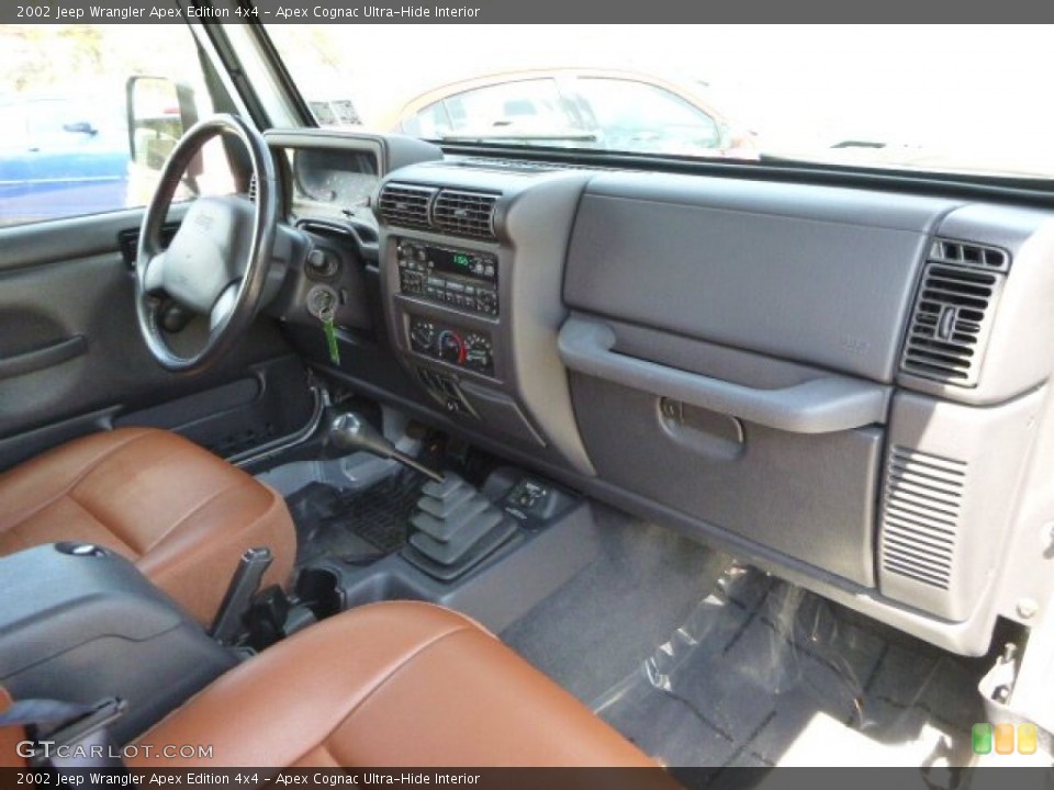 Apex Cognac Ultra-Hide Interior Dashboard for the 2002 Jeep Wrangler Apex Edition 4x4 #80310188