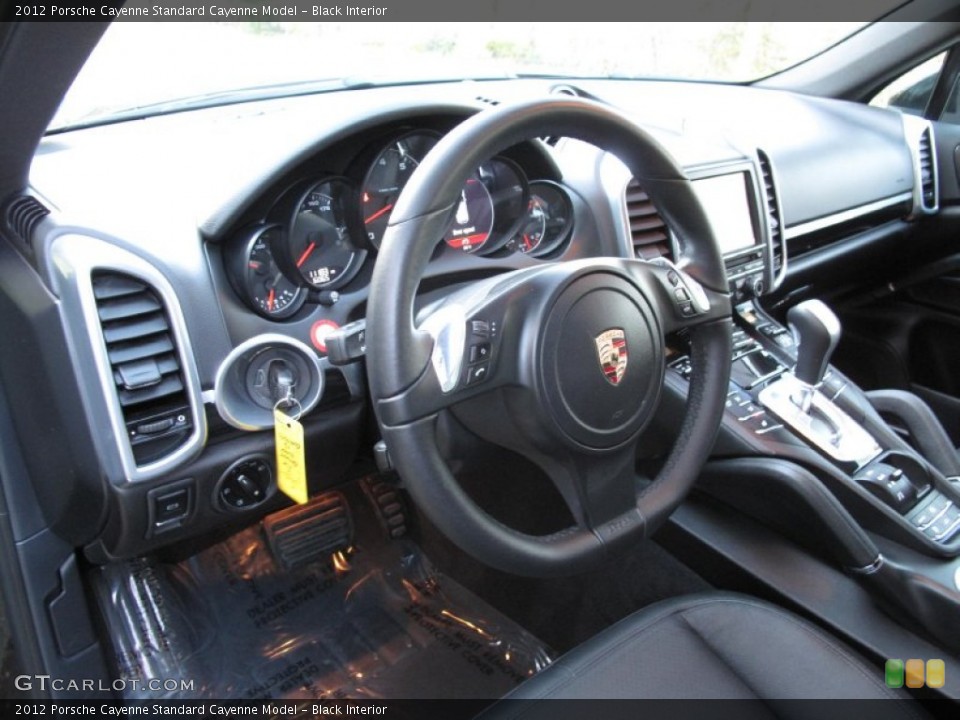 Black Interior Dashboard for the 2012 Porsche Cayenne  #80310254