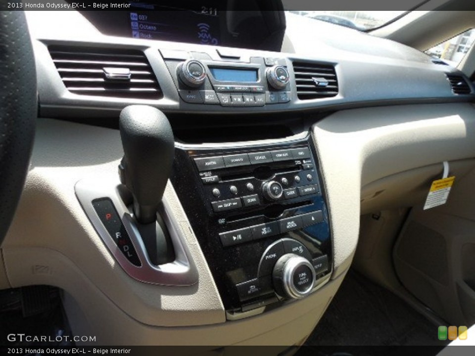 Beige Interior Controls for the 2013 Honda Odyssey EX-L #80310600
