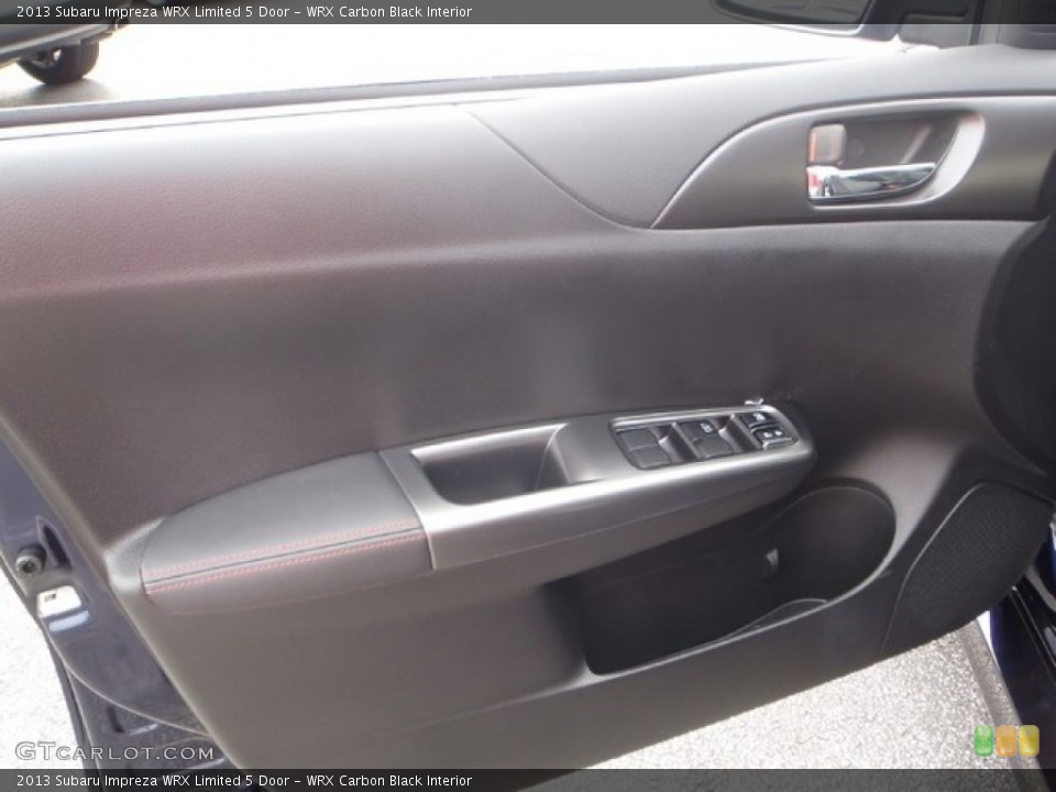 WRX Carbon Black Interior Door Panel for the 2013 Subaru Impreza WRX Limited 5 Door #80310605