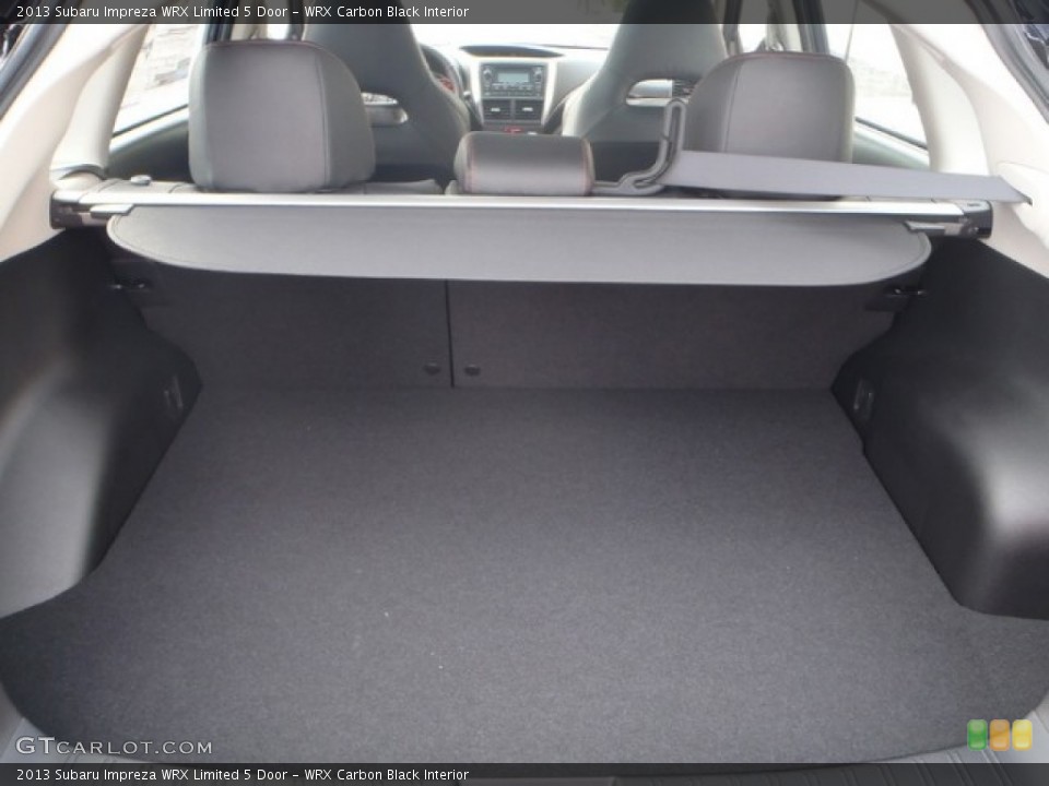 WRX Carbon Black Interior Trunk for the 2013 Subaru Impreza WRX Limited 5 Door #80310851