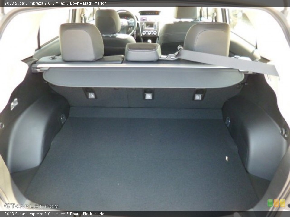 Black Interior Trunk for the 2013 Subaru Impreza 2.0i Limited 5 Door #80315489