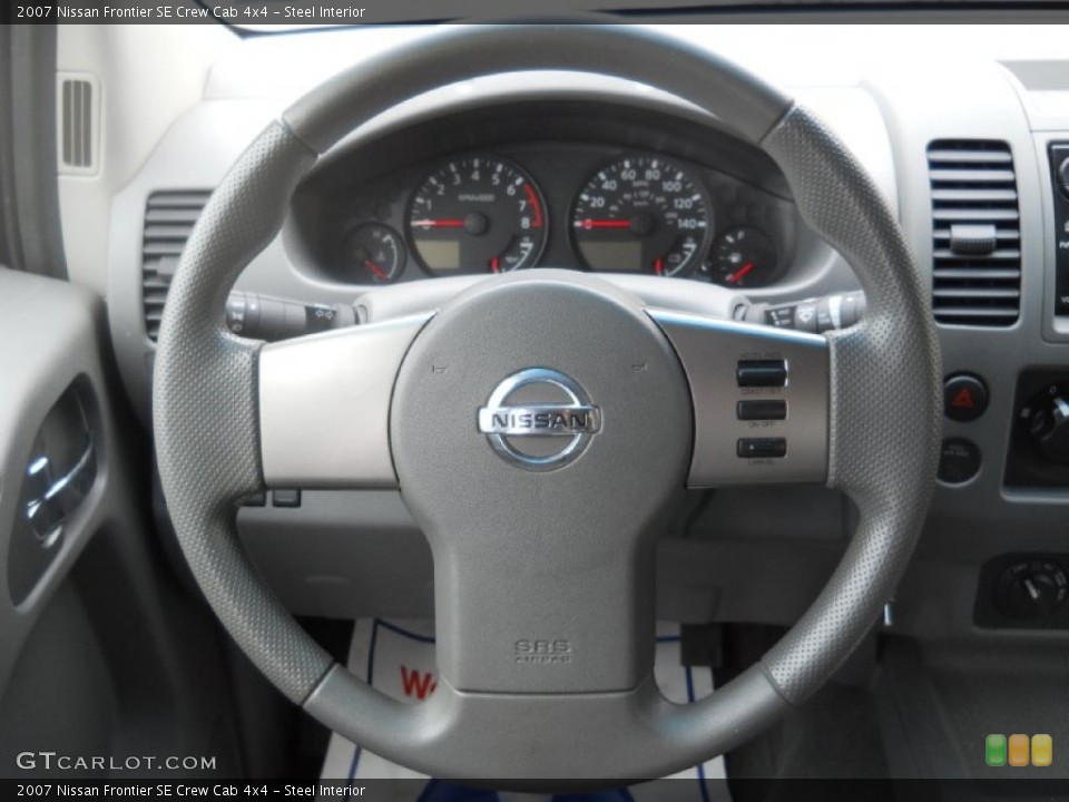 Steel Interior Steering Wheel for the 2007 Nissan Frontier SE Crew Cab 4x4 #80317234