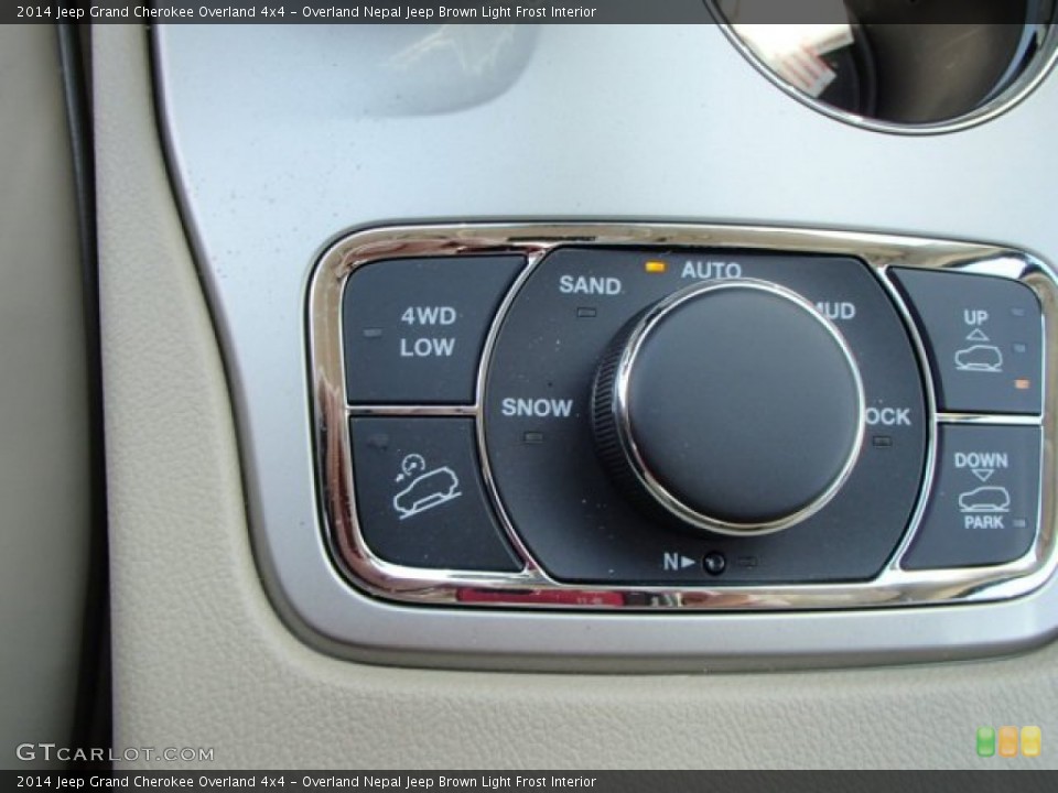 Overland Nepal Jeep Brown Light Frost Interior Controls for the 2014 Jeep Grand Cherokee Overland 4x4 #80318727