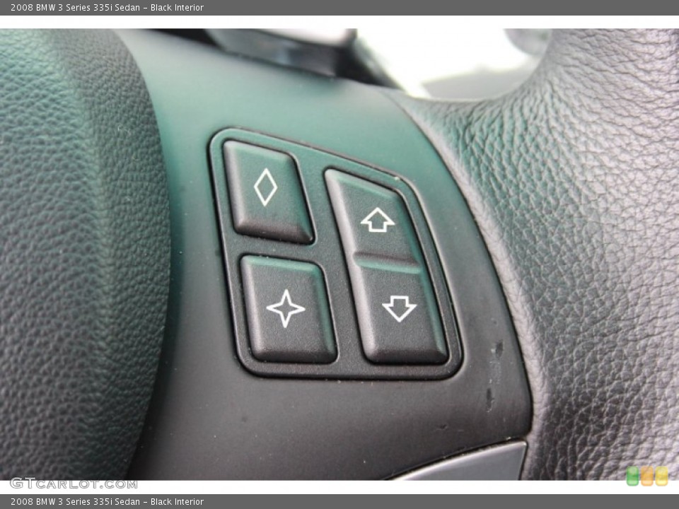 Black Interior Controls for the 2008 BMW 3 Series 335i Sedan #80319752