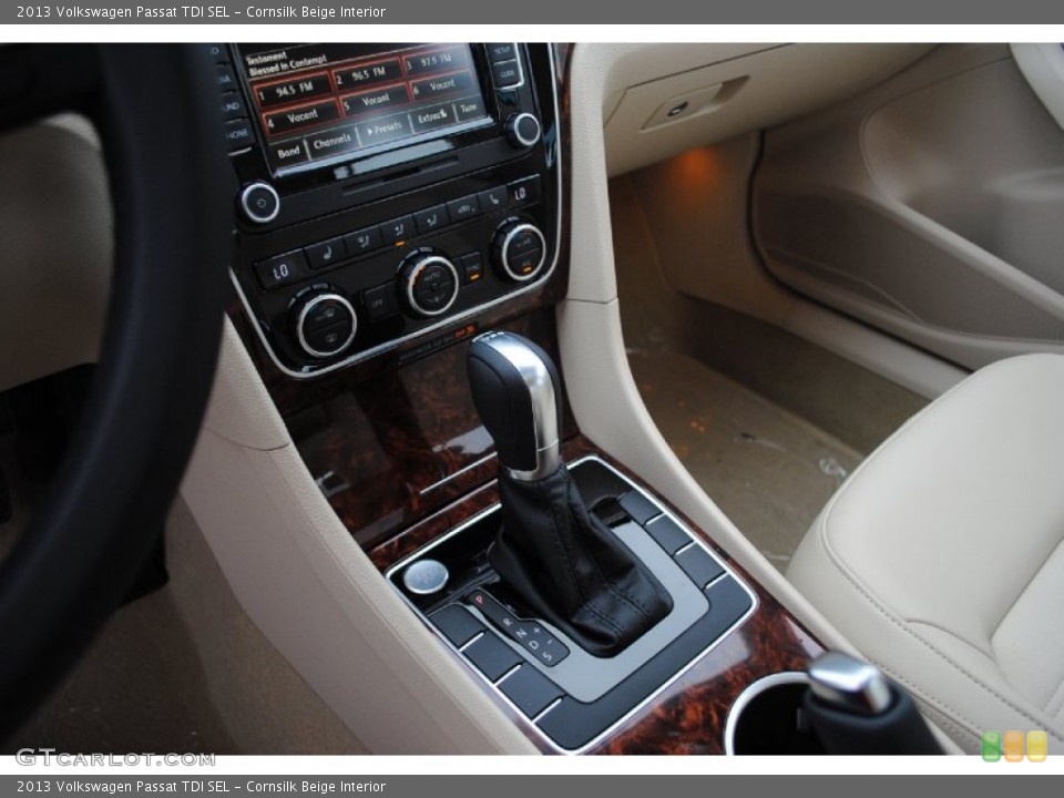 Cornsilk Beige Interior Transmission for the 2013 Volkswagen Passat TDI SEL #80319899