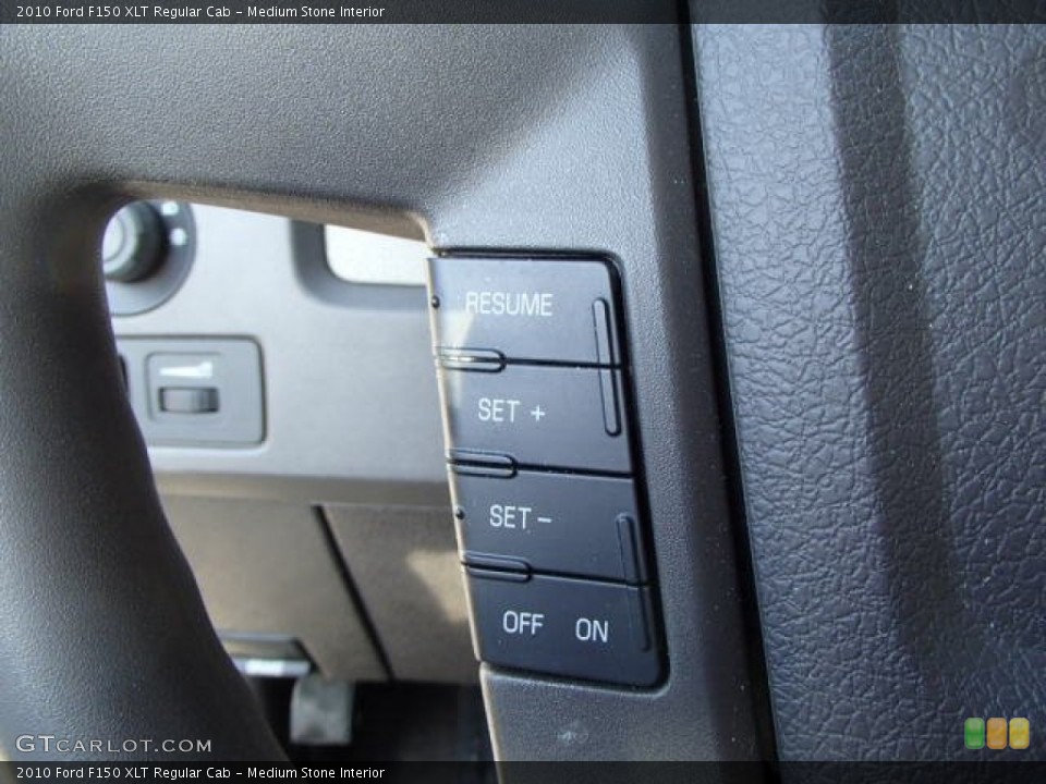 Medium Stone Interior Controls for the 2010 Ford F150 XLT Regular Cab #80320166