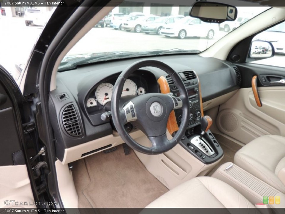 Tan Interior Prime Interior for the 2007 Saturn VUE V6 #80321975