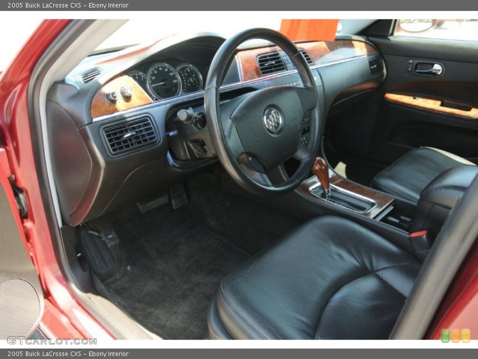 Ebony Interior Prime Interior for the 2005 Buick LaCrosse CXS #80322716