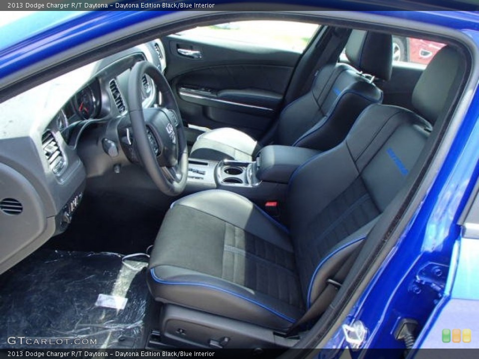 Daytona Edition Black/Blue Interior Photo for the 2013 Dodge Charger R/T Daytona #80323805
