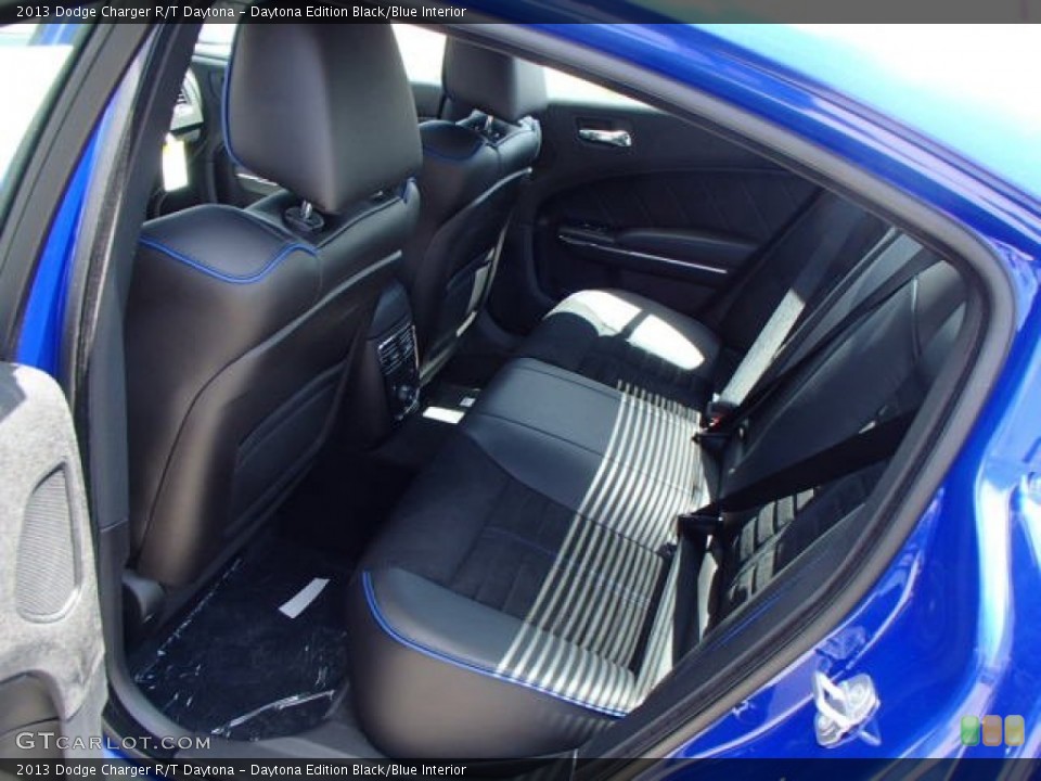 Daytona Edition Black/Blue Interior Rear Seat for the 2013 Dodge Charger R/T Daytona #80323841
