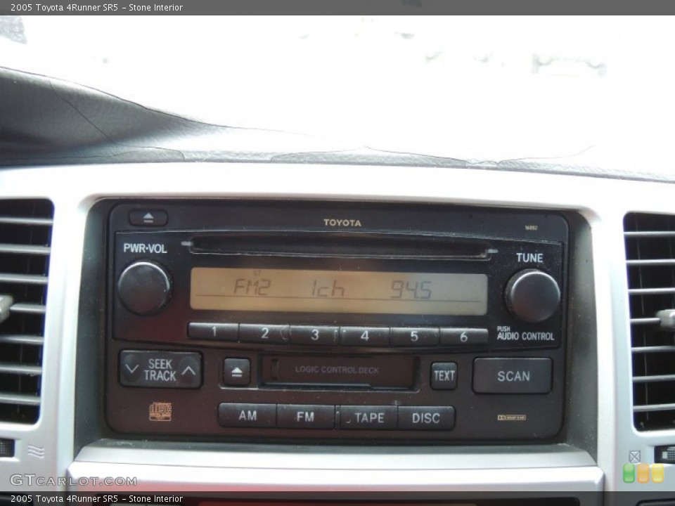Stone Interior Audio System for the 2005 Toyota 4Runner SR5 #80323964